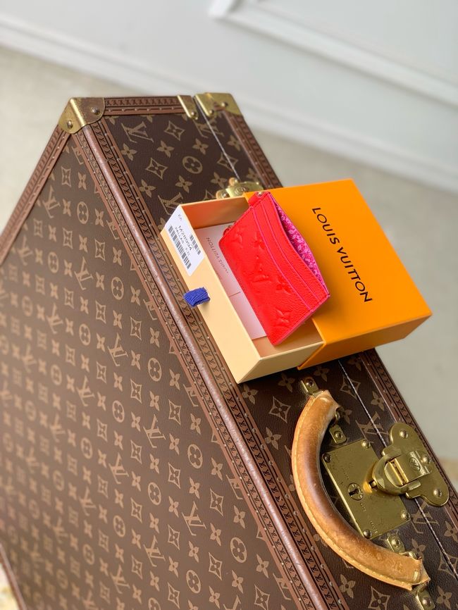 Louis Vuitton Charms Card Holder M28994 Blood Orange Louis Vuitton Charms Card Holder M28994 Blood Orange