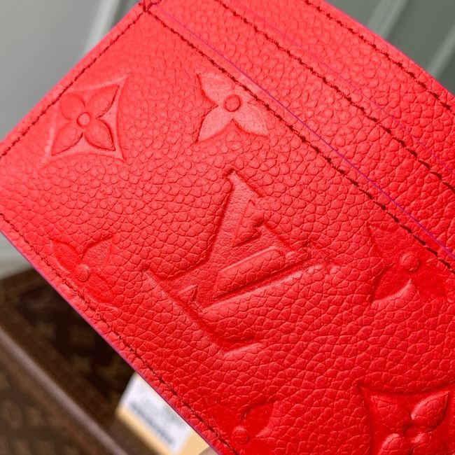 Louis Vuitton Charms Card Holder M28994 Blood Orange Louis Vuitton Charms Card Holder M28994 Blood Orange