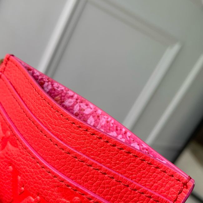 Louis Vuitton Charms Card Holder M28994 Blood Orange Louis Vuitton Charms Card Holder M28994 Blood Orange