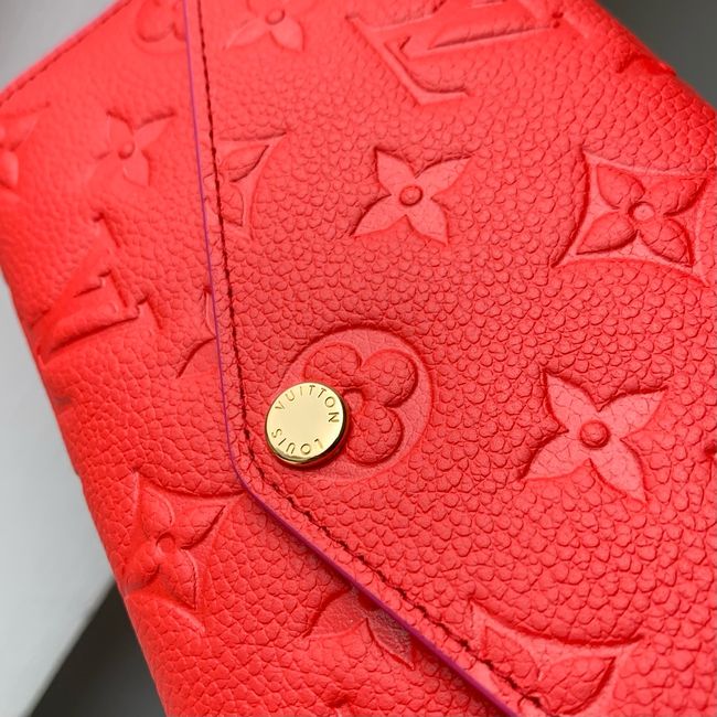 Louis Vuitton Sarah Wallet M29465 Blood Orange Louis Vuitton Sarah Wallet M29465 Blood Orange