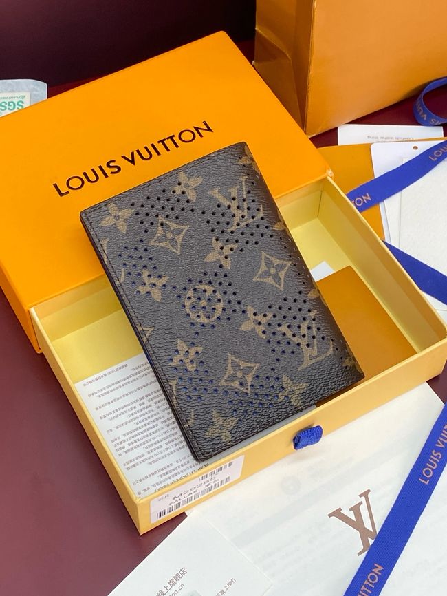 Louis Vuitton Passport Cover M29285 blue Louis Vuitton Passport Cover M29285 blue