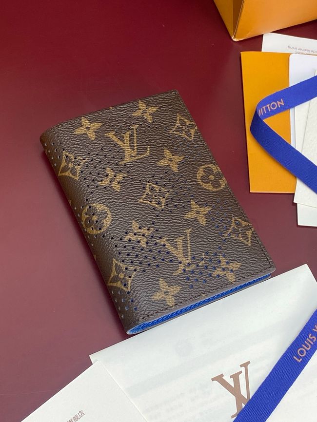 Louis Vuitton Passport Cover M29285 blue Louis Vuitton Passport Cover M29285 blue