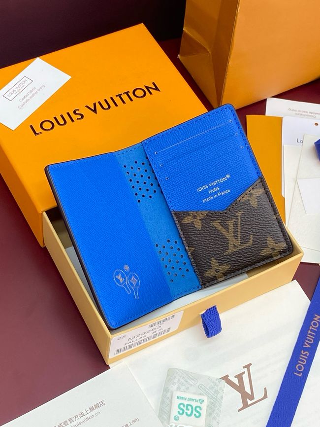 Louis Vuitton Pocket Organizer M29283 Blue Louis Vuitton Pocket Organizer M29283 Blue