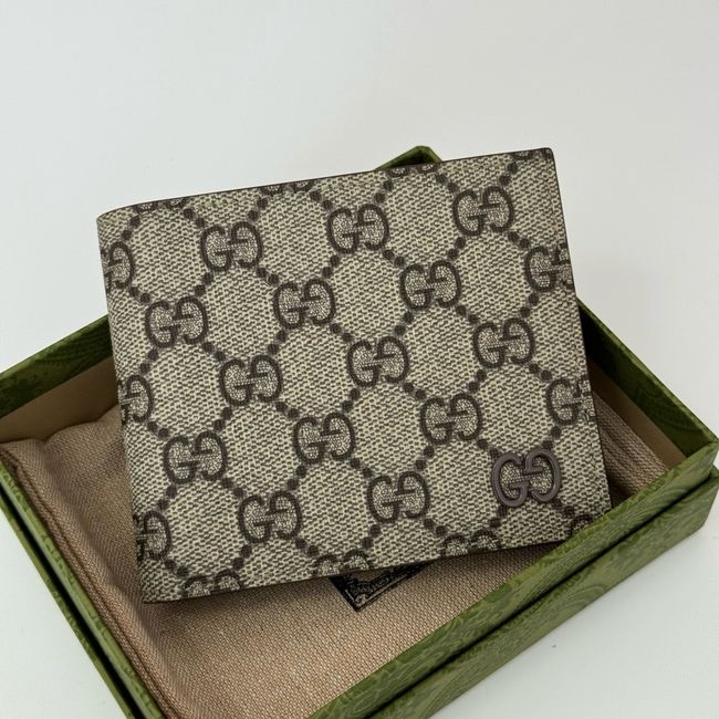 Gucci Dusty interior GG bi-fold wallet 768243 brown Gucci Dusty interior GG bi-fold wallet 768243 brown