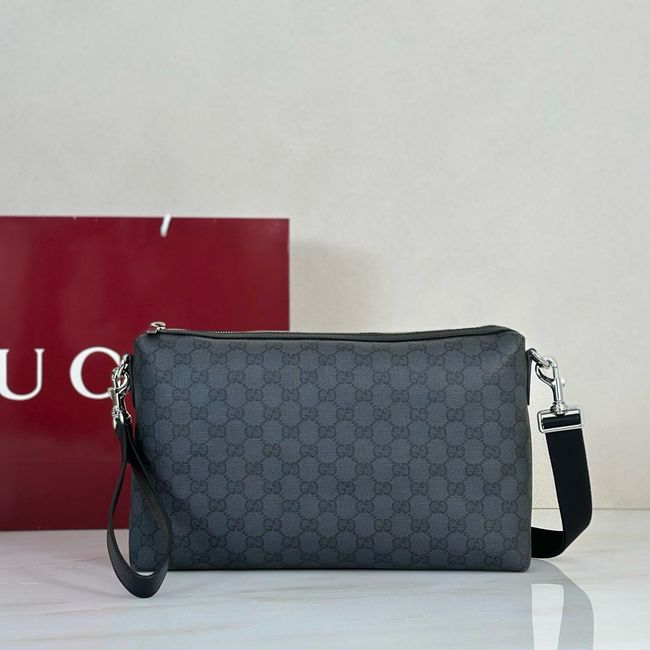 Gucci Essence Classic medium crossbody bag A002KX black Gucci Essence Classic medium crossbody bag A002KX black