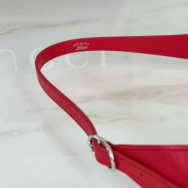 Gucci Jackie 1961 medium shoulder bag leather 863136 red Gucci Jackie 1961 medium shoulder bag leather 863136 red