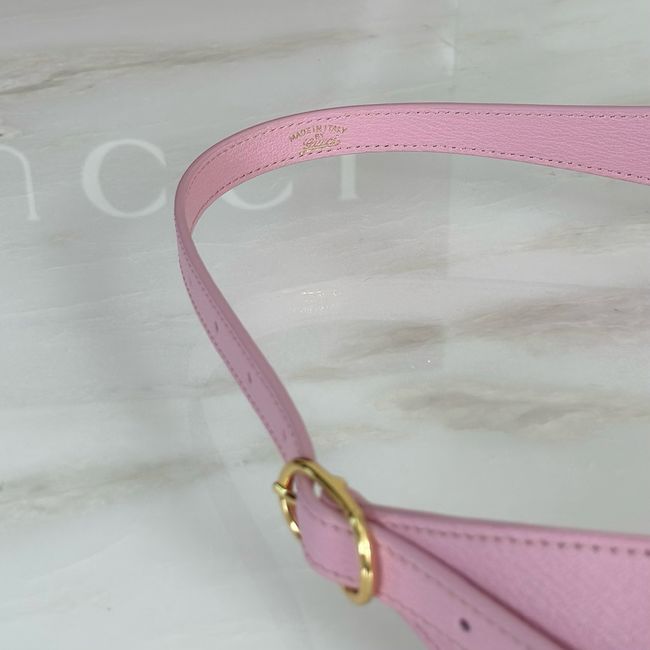 Gucci Jackie 1961 medium shoulder bag nappa leather 863136 pink Gucci Jackie 1961 medium shoulder bag nappa leather 863136 pink