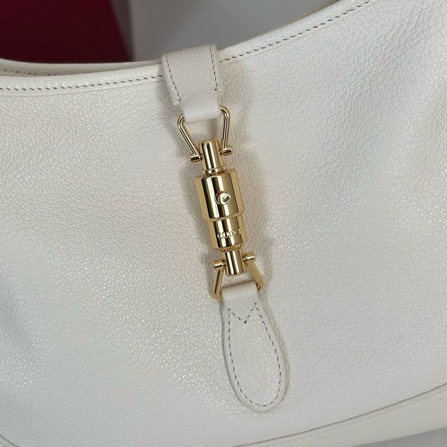 Gucci Jackie 1961 medium shoulder bag nappa leather 863136 white Gucci Jackie 1961 medium shoulder bag nappa leather 863136 white