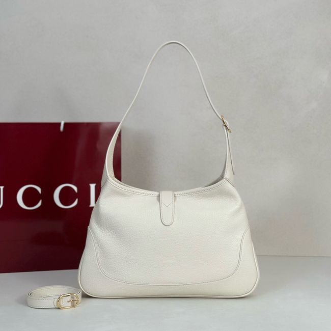 Gucci Jackie 1961 medium shoulder bag nappa leather 863136 white Gucci Jackie 1961 medium shoulder bag nappa leather 863136 white