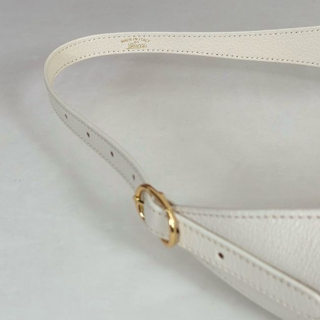 Gucci Jackie 1961 medium shoulder bag nappa leather 863136 white Gucci Jackie 1961 medium shoulder bag nappa leather 863136 white