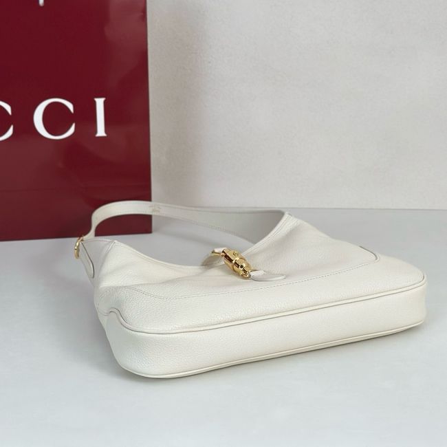 Gucci Jackie 1961 medium shoulder bag nappa leather 863136 white Gucci Jackie 1961 medium shoulder bag nappa leather 863136 white