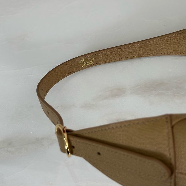 Gucci Jackie Slim medium shoulder bag 863137 Apricot