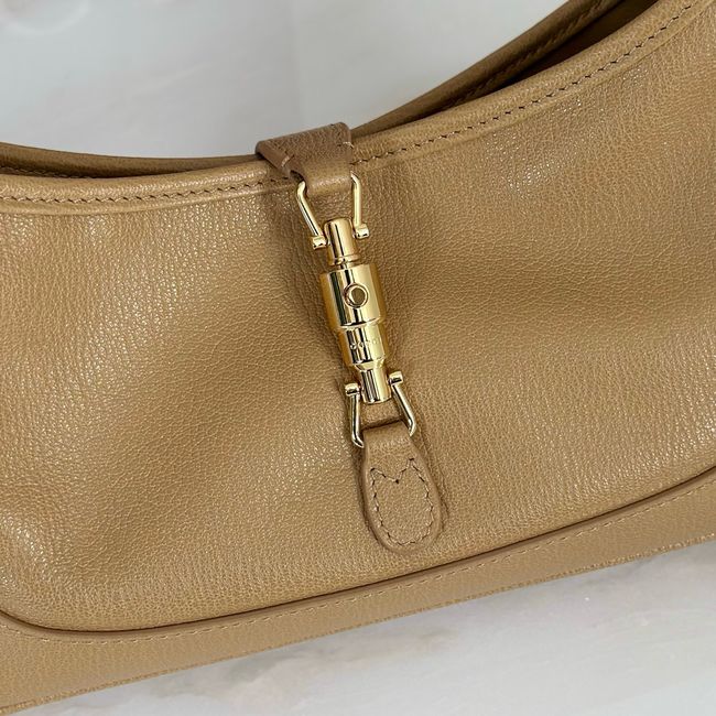 Gucci Jackie Slim medium shoulder bag 863137 Apricot