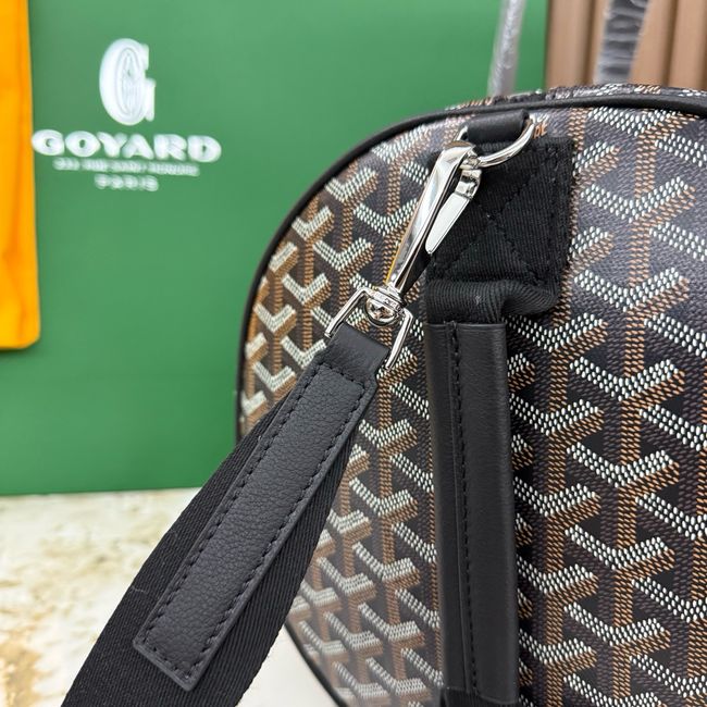 Goyard Goyardine canvas & Chevroches calfskin CL10P black Goyard Goyardine canvas & Chevroches calfskin CL10P black