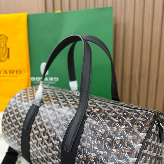 Goyard Goyardine canvas & Chevroches calfskin CL10P black Goyard Goyardine canvas & Chevroches calfskin CL10P black