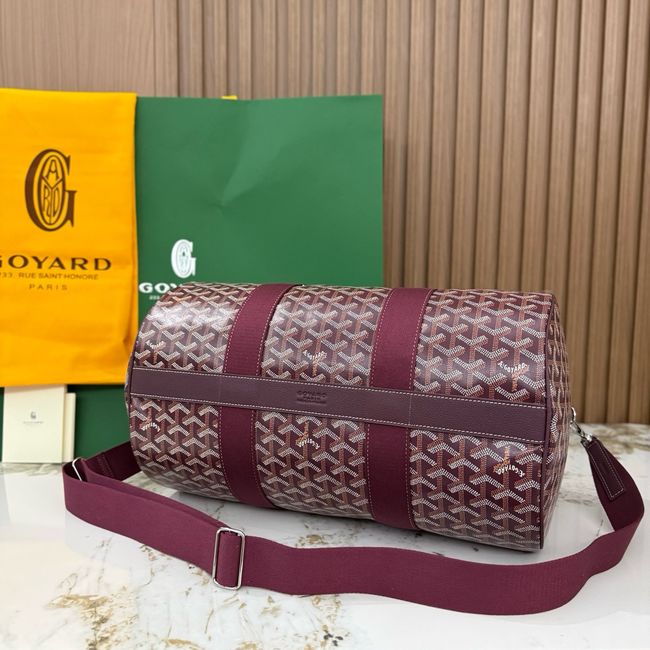Goyard Goyardine canvas & Chevroches calfskin CL10P wine red Goyard Goyardine canvas & Chevroches calfskin CL10P wine red