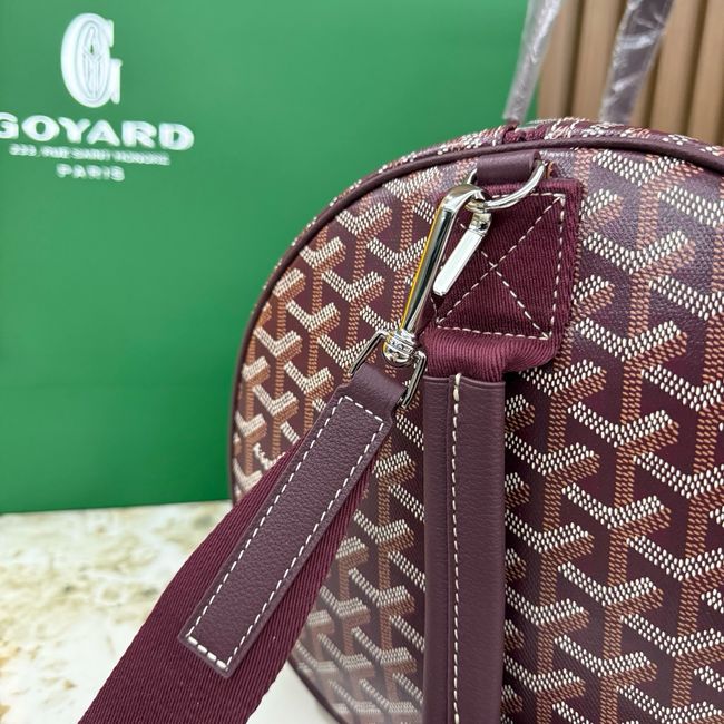 Goyard Goyardine canvas & Chevroches calfskin CL10P wine red Goyard Goyardine canvas & Chevroches calfskin CL10P wine red