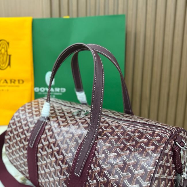 Goyard Goyardine canvas & Chevroches calfskin CL10P wine red Goyard Goyardine canvas & Chevroches calfskin CL10P wine red