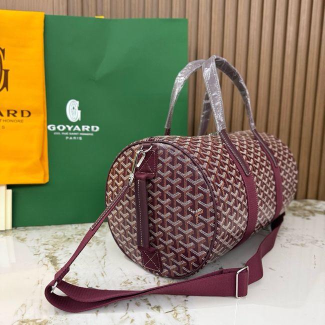 Goyard Goyardine canvas & Chevroches calfskin CL10P wine red Goyard Goyardine canvas & Chevroches calfskin CL10P wine red