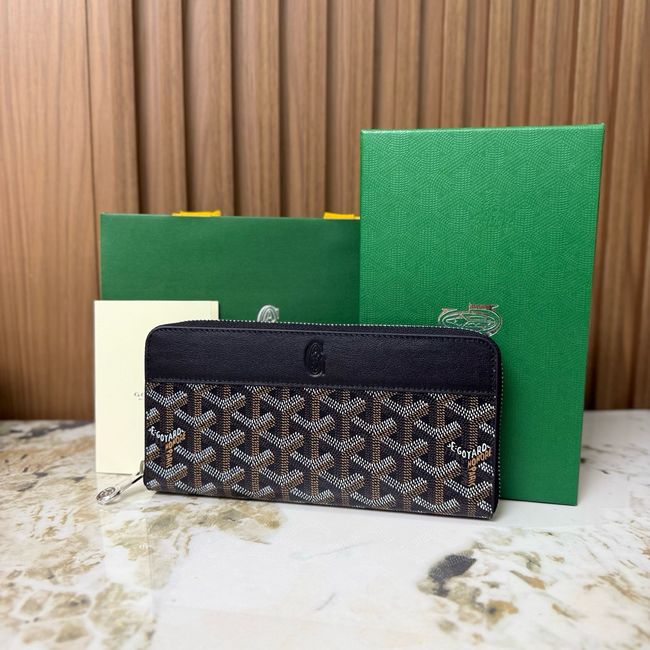 Goyard MATIGNON zip Wallet CL50P black Goyard MATIGNON zip Wallet CL50P black
