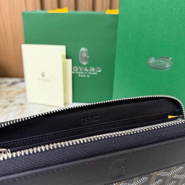 Goyard MATIGNON zip Wallet CL50P black Goyard MATIGNON zip Wallet CL50P black