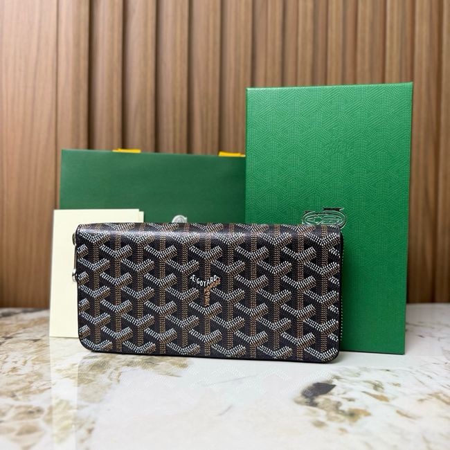 Goyard MATIGNON zip Wallet CL50P black Goyard MATIGNON zip Wallet CL50P black