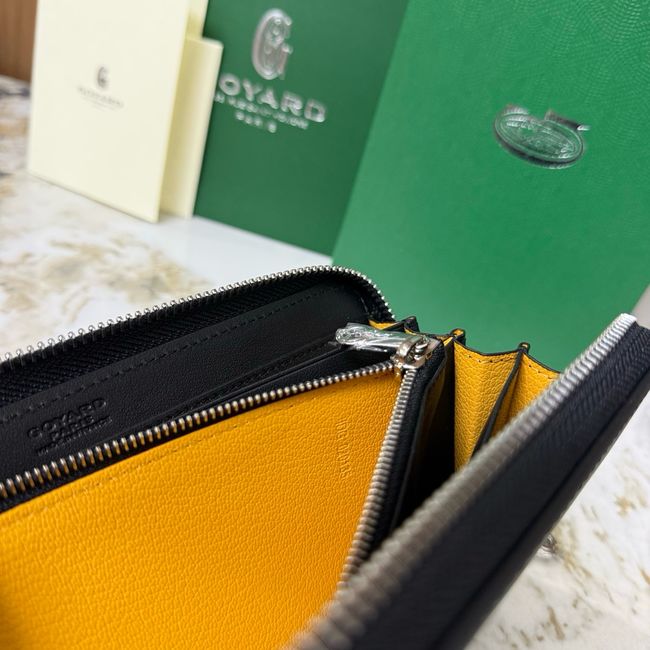 Goyard MATIGNON zip Wallet CL50P black Goyard MATIGNON zip Wallet CL50P black