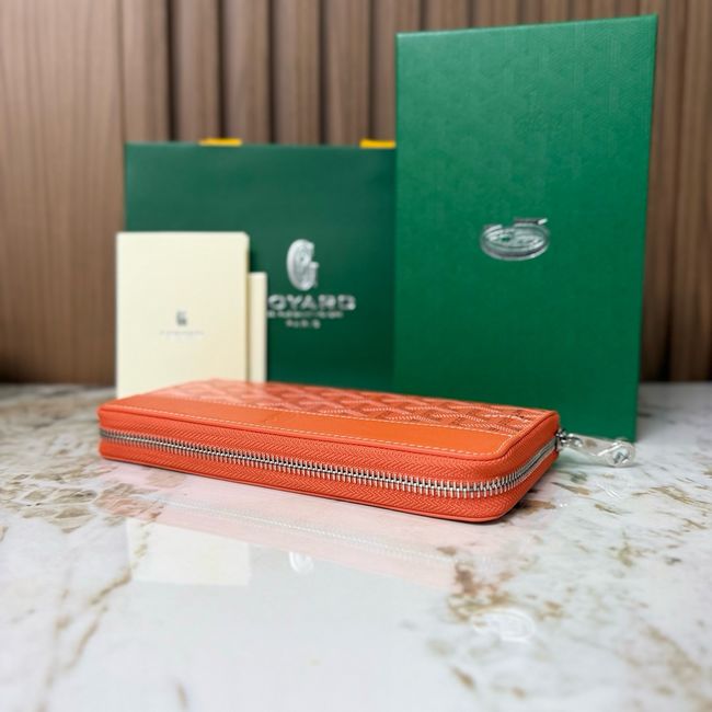 Goyard MATIGNON zip Wallet CL50P orange Goyard MATIGNON zip Wallet CL50P orange
