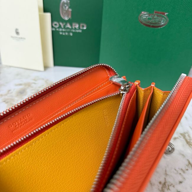 Goyard MATIGNON zip Wallet CL50P orange Goyard MATIGNON zip Wallet CL50P orange