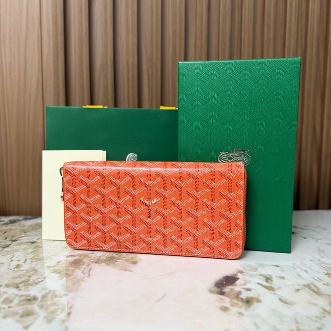 Goyard MATIGNON zip Wallet CL50P orange Goyard MATIGNON zip Wallet CL50P orange