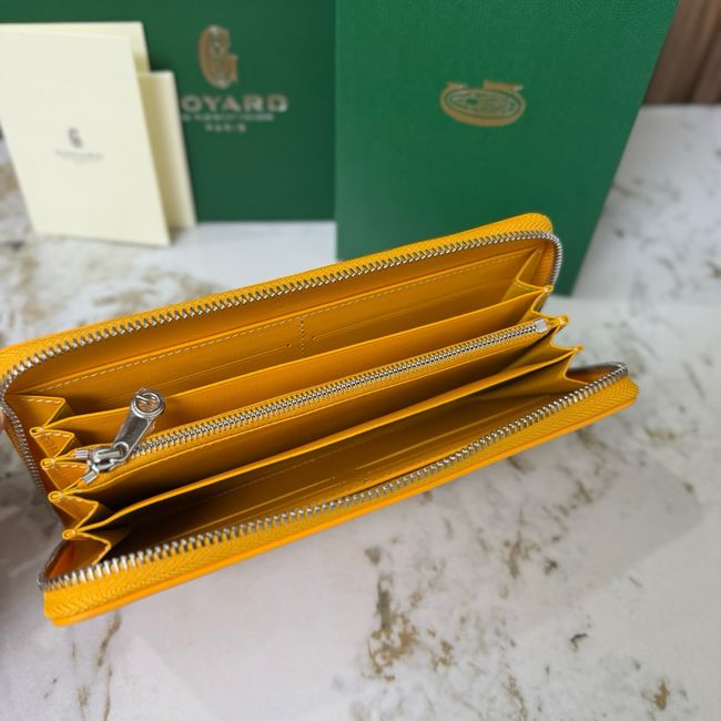 Goyard MATIGNON zip Wallet CL50P yellow Goyard MATIGNON zip Wallet CL50P yellow
