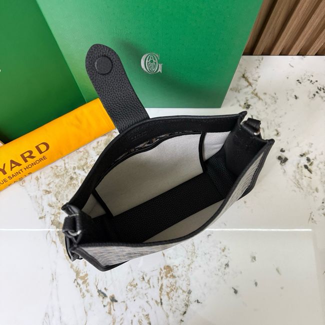 Goyard Musette crossbody bag CG08P black Goyard Musette crossbody bag CG08P black