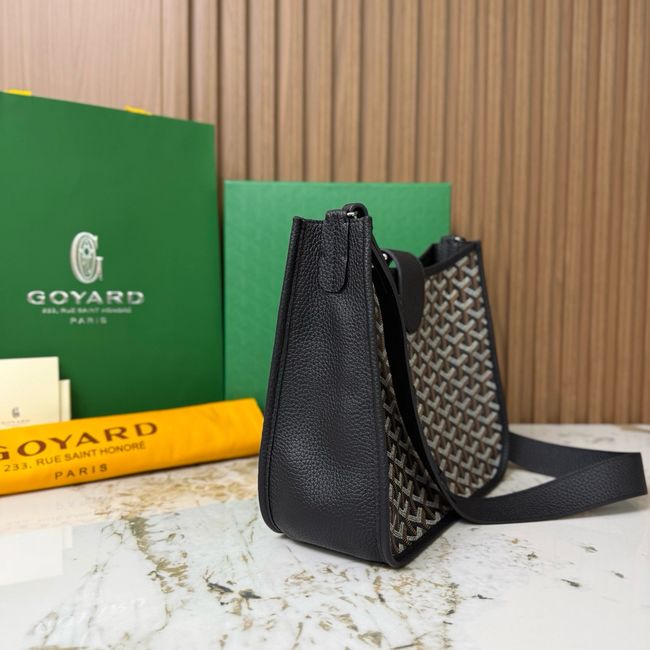 Goyard Musette crossbody bag CG08P black Goyard Musette crossbody bag CG08P black