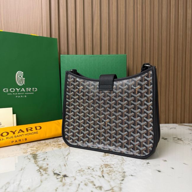 Goyard Musette crossbody bag CG08P black Goyard Musette crossbody bag CG08P black