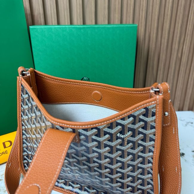 Goyard Musette crossbody bag CG08P brown Goyard Musette crossbody bag CG08P brown
