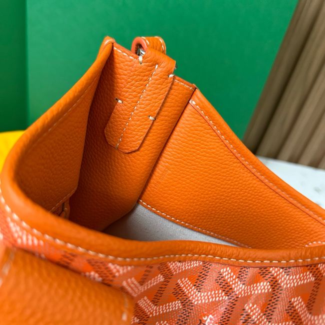 Goyard Musette crossbody bag CG08P orange Goyard Musette crossbody bag CG08P orange