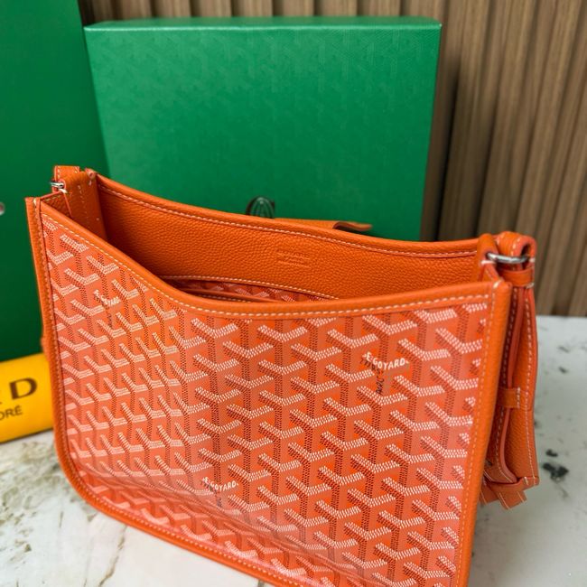 Goyard Musette crossbody bag CG08P orange Goyard Musette crossbody bag CG08P orange