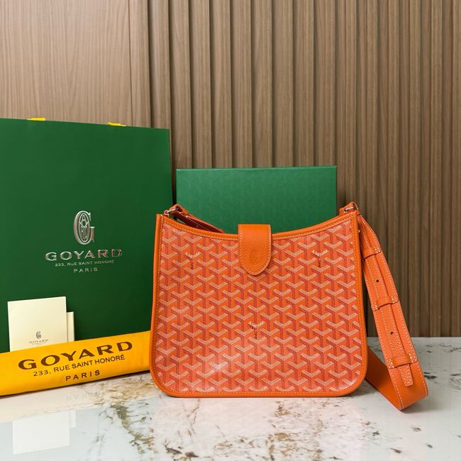 Goyard Musette crossbody bag CG08P orange Goyard Musette crossbody bag CG08P orange