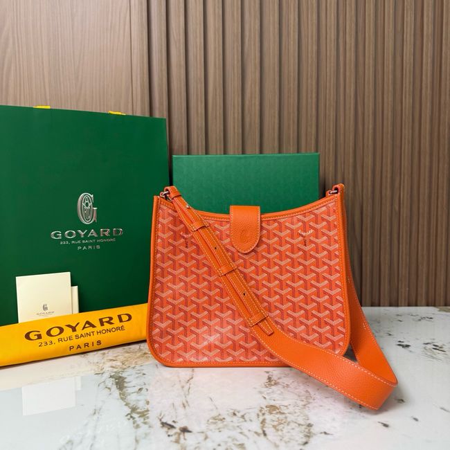 Goyard Musette crossbody bag CG08P orange Goyard Musette crossbody bag CG08P orange