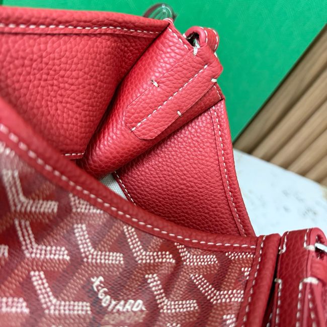 Goyard Musette crossbody bag CG08P red Goyard Musette crossbody bag CG08P red