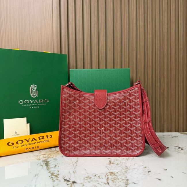 Goyard Musette crossbody bag CG08P red Goyard Musette crossbody bag CG08P red