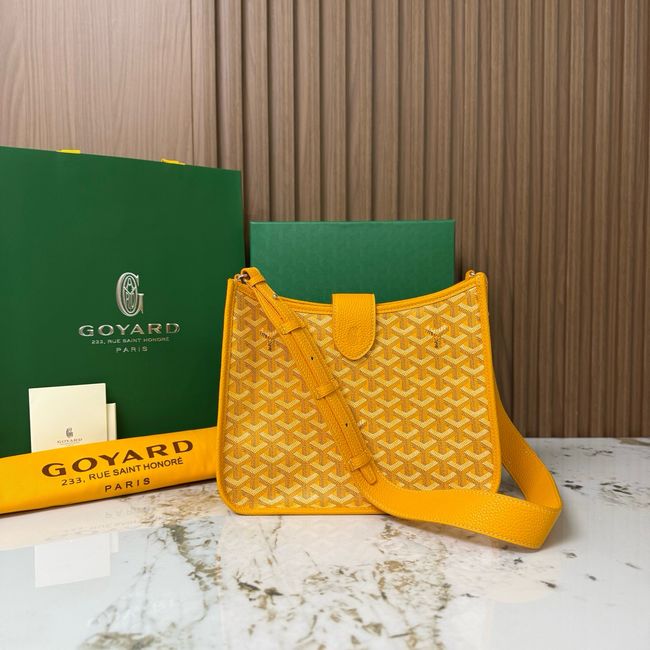 Goyard Musette crossbody bag CG08P yellow Goyard Musette crossbody bag CG08P yellow