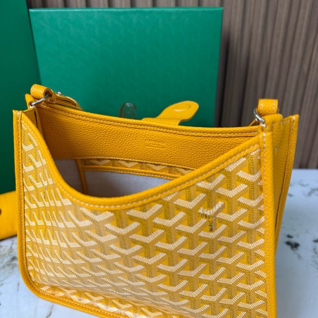 Goyard Musette crossbody bag CG08P yellow Goyard Musette crossbody bag CG08P yellow