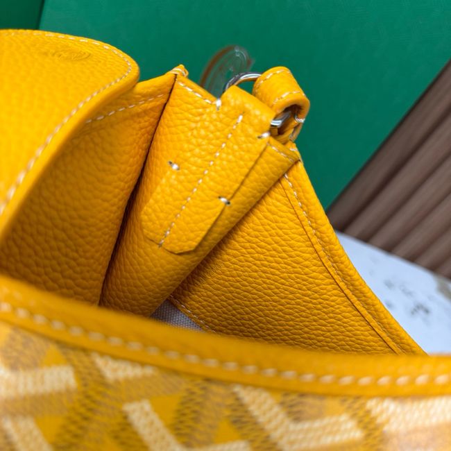 Goyard Musette crossbody bag CG08P yellow Goyard Musette crossbody bag CG08P yellow
