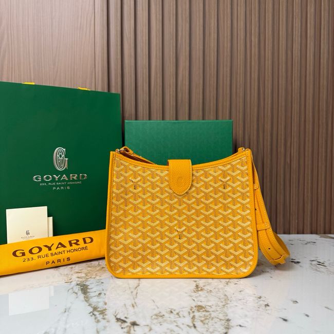 Goyard Musette crossbody bag CG08P yellow Goyard Musette crossbody bag CG08P yellow