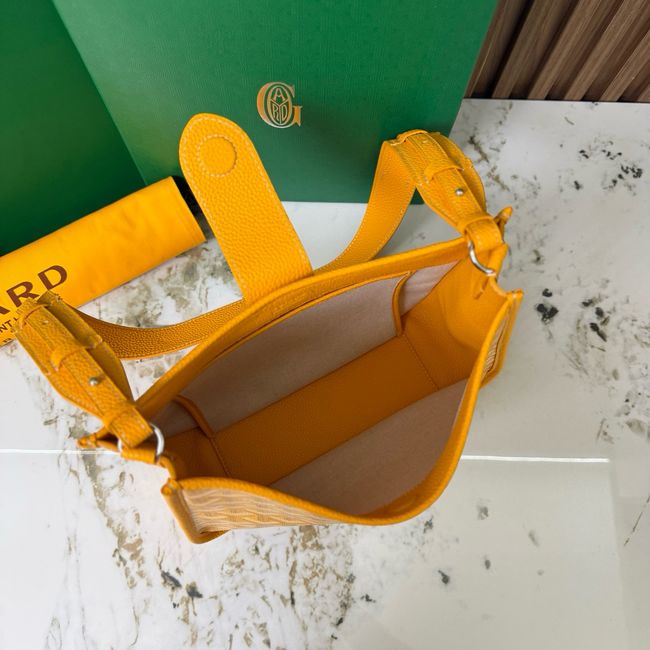 Goyard Musette crossbody bag CG08P yellow Goyard Musette crossbody bag CG08P yellow