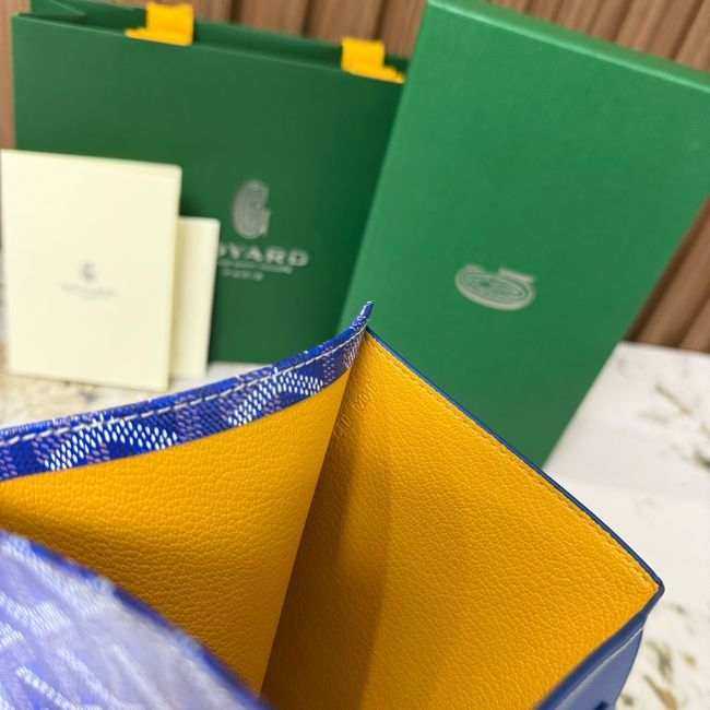 Goyard SAINT-ROCH wallet CL08X BLUE Goyard SAINT-ROCH wallet CL08X BLUE