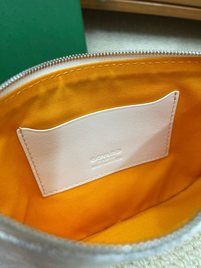 Goyard SENAT PM Clutch Bag CL07P Ivory