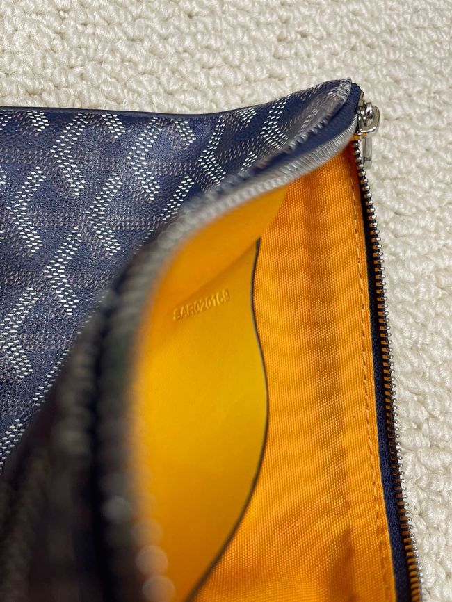Goyard SENAT PM Clutch Bag CL07P dark blue Goyard SENAT PM Clutch Bag CL07P dark blue