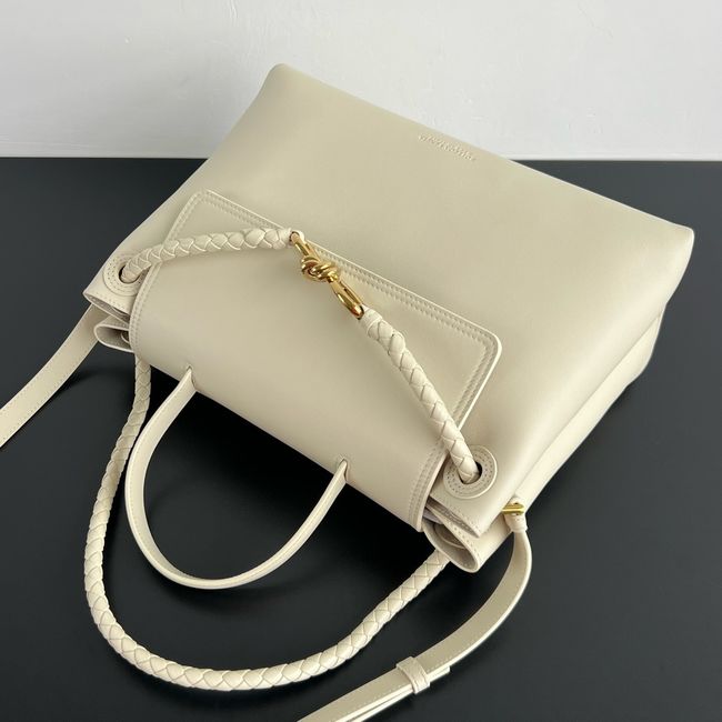 Bottega Veneta Medium Andiamo 09555 Sea salt